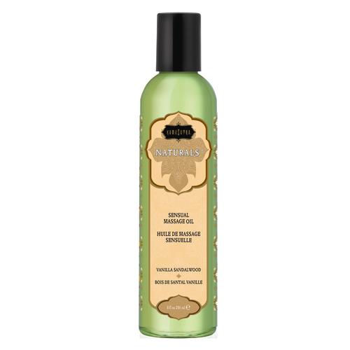 Naturals Massage Oil - Vanilla Sandalwood 8 Fl. Oz.
