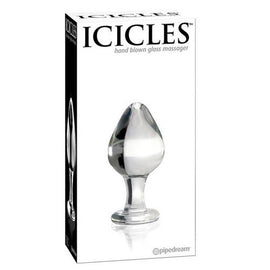 Icicles No. 25 Hand Blown Glass - Clear