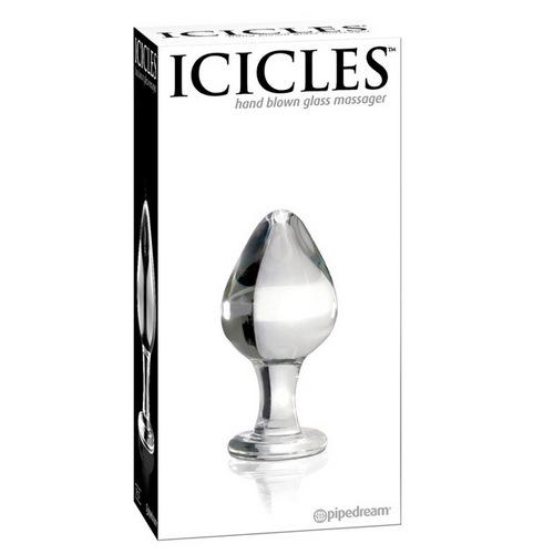 Icicles No. 25 Hand Blown Glass - Clear