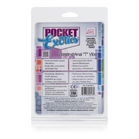 Pocket Exotics Ivory Anal-T Vibe