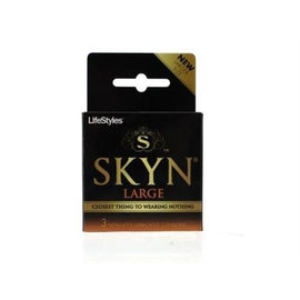 Skyn Large Lubricated Condoms - 3 Pack