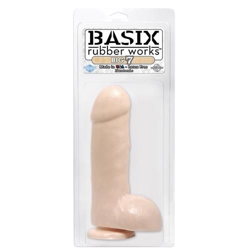 Basix Big 7 Inch - Flesh