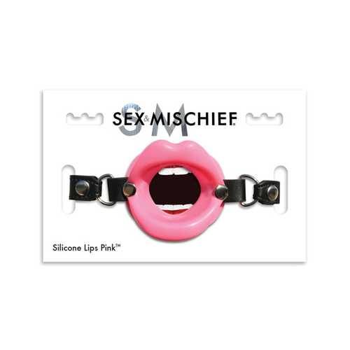 Sex & Mischief Silicone Lips - Pink
